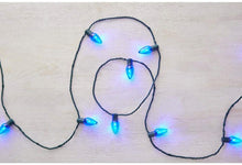 Load image into Gallery viewer, Home Accents Holiday 25 ft. 25-Light LED Blue C9 Super Bright String Light TY417-1915B
