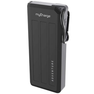 myCharge Adventure Plus Portable Charger 4400mAh Rugged External Battery Pack with Paracord and Dual USB Ports for Smartphones