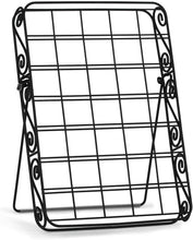 Load image into Gallery viewer, Spectrum Diversified Scroll Single Cup Caddy, Countertop &amp; Drawer Storage for Keurig Pods Wall-Mounted Coffee Bar Accessory &amp; Kitchen Organizer, Black