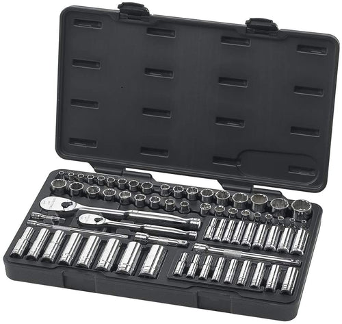 GEARWRENCH SAE/Metric 6 Point Standard and Deep Socket Set