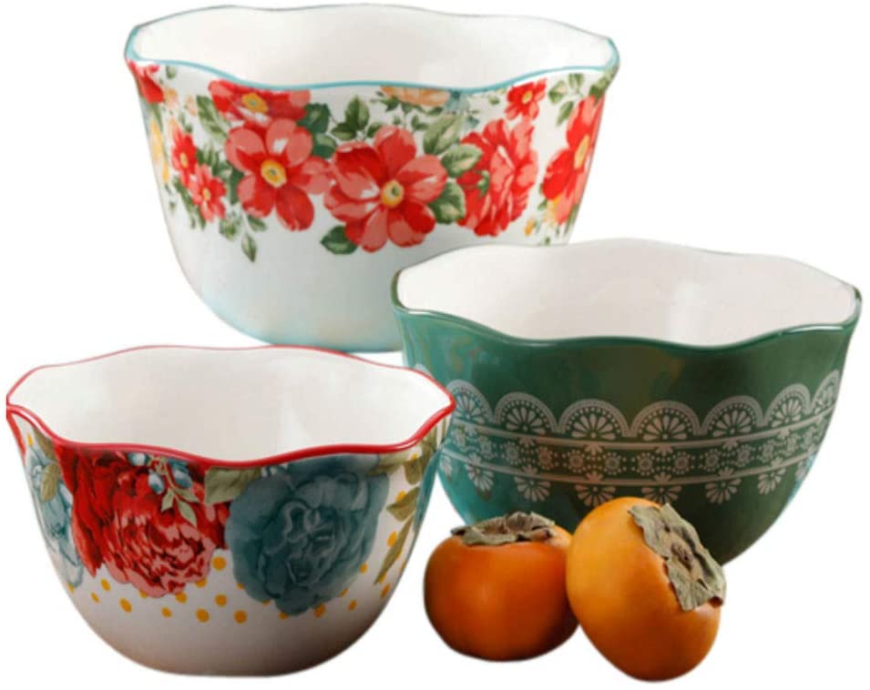 Blossom Jubilee 3pc Serving Bowl Set