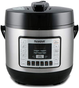 Nu Wave 33101 Nutri-Pot Pressure Cooker, 6 quart, Black
