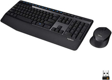 Load image into Gallery viewer, Logitech MK345 Wireless Combo Full-Sized Keyboard with Palm Rest and Comfortable Right-Handed Mouse - Black