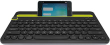 Load image into Gallery viewer, Logitech Bluetooth Multi-Device Keyboard K480 – Black – Works with Windows and Mac Computers, Android and iOS Tablets and Smartphones
