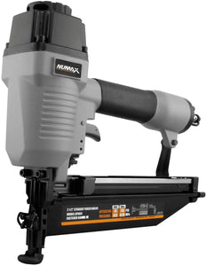 NuMax SFN64 Straight Finish Nailer 16 Gauge Ergonomic & Lightweight Pneumatic Nail Gun with Depth Adjust & No-Mar Tip