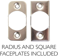 Load image into Gallery viewer, Design House 728295 Terrace 6-Way Universal Entry Door Knob, Polished Brass, 1