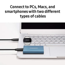 Load image into Gallery viewer, Samsung T5 Portable SSD - 500GB - USB 3.1 External SSD (MU-PA500B/AM)
