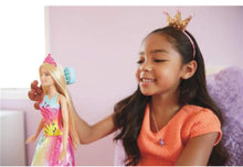 Load image into Gallery viewer, Barbie Dreamtopia Rainbow Cove Brush ‘n Sparkle Princess, Blonde