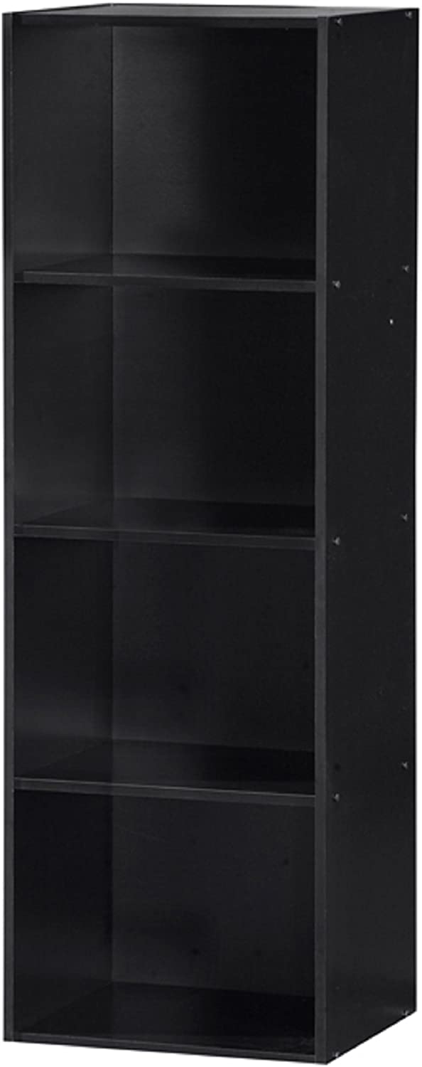 HODEDAH IMPORT 4 Shelf Bookcase