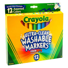 Load image into Gallery viewer, Crayola 12 Ct Ultra-Clean Washable Markers