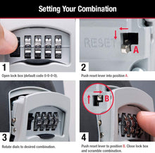 Load image into Gallery viewer, Master Lock Set Your Own Combination Wall Mount Lock