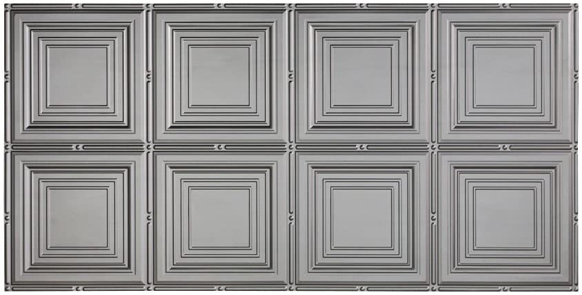 FASÄDE Portrait Decorative Vinyl Glue Up Ceiling Panel (One 2ft x 4ft Panel)