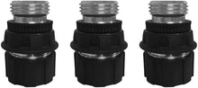 Load image into Gallery viewer, Sun Joe AJQC-3PK 3 Count Aqua No-Splash Quick Connect Adapters