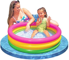 Load image into Gallery viewer, Intex Sunset Glow Inflatable Colorful Baby Swimming Pool, Multicolored, Set of 3