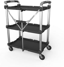 Load image into Gallery viewer, Olympia Tools 85-199 Pack-N-Roll Folding Collapsible Service Cart XL