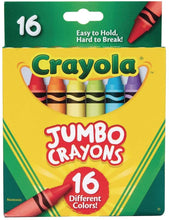 Load image into Gallery viewer, Crayola 52-0390 Jumbo Crayons - 16 Count