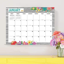 Load image into Gallery viewer, 2020 Classic Floral Desk Pad Calendar