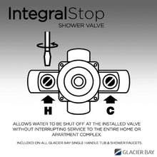 Load image into Gallery viewer, Glacier Bay HD874X-0001 Aragon Single-Handle 1-Spray Tub and Shower Faucet in Chrome