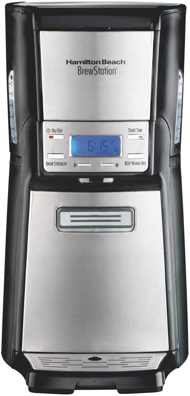 Hamilton Beach 10-Cup Coffee Maker, Programmable BrewStation Dispensing