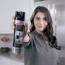 Load image into Gallery viewer, Weiman Stainless Steel Cleaner &amp; Polish Aerosol, 17 fl oz