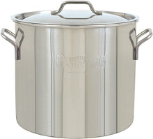 Load image into Gallery viewer, Bayou Classic Steel Bayou Stainless Brew Kettle, 40 Quart