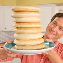 Load image into Gallery viewer, Gotham Steel Double Pan – Nonstick Copper Easy to Flip Pan with Rubber Grip Handles for Fluffy Pancakes, Perfect Omelets, Frittatas, French Toast and More! Dishwasher Safe