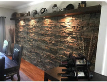 Load image into Gallery viewer, Stacked Stone Kenai 42 in. x 1.25 in. x 3.5 in. Faux Stone Siding Trim