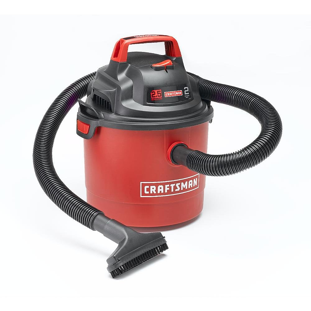 Craftsman 2.5 Gallon 2 Peak HP Wet/Dry vac (Wall Mount)