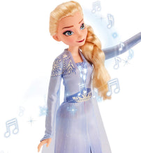 Load image into Gallery viewer, Disney Frozen Singing Elsa Fashion Doll with Music Wearing Blue Dress Inspired by 2, Toy for Kids 3 Years &amp; Up