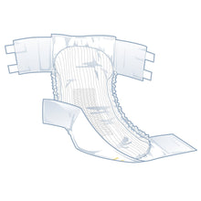 Load image into Gallery viewer, FitRight Extra Adult Briefs with Tabs, Moderate Absorbency, Pack of 20, Available in Sizes S - XL