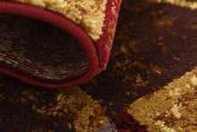 Load image into Gallery viewer, Unique Loom Barista Collection Modern Circles Rustic Warm Multi Area Rug (2' 2 x 3' 0)