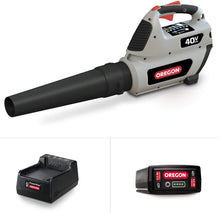 Load image into Gallery viewer, Oregon Cordless 40V Max BL300 Handheld Blower Kit with 6.0 Ah Battery Pack and C750 Rapid Charger