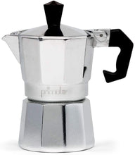 Load image into Gallery viewer, Primula Aluminum Espresso Maker - Aluminum - For Bold, Full Body Espresso – Easy to Use – Makes 1 Cup
