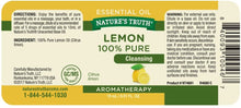 Load image into Gallery viewer, Nature's Truth Vitamins Essential Oil, Lemon, 0.51 Fluid Ounce