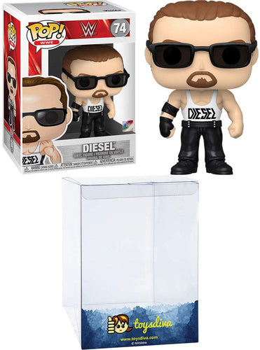 Diesel: Funk o Pop! Vinyl Figure Bundle with 1 Compatible 'ToysDiva' Graphic Protector (074 - 46845 - B)