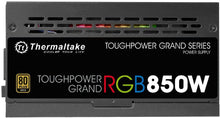 Load image into Gallery viewer, Thermaltake Toughpower Grand RGB 750W 80+ Gold Smart Zero 256-Color RGB Fan Fully Modular Power Supply 10 YR Warranty