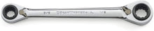 Load image into Gallery viewer, GEARWRENCH 2 Pc. 12 Point QuadBox Reversible Double Box Ratcheting Wrench Set, SAE - 85900