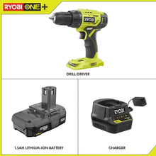 Load image into Gallery viewer, Ryobi P215K 18-Volt ONE+ Lithium-Ion Cordless 1/2 in. Drill/Driver Kit with (1) 1.5 Ah Battery and 18-Volt Charger