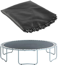 Load image into Gallery viewer, Upper Bounce Replacement Jumping Mat, Fits 12 ft Round Trampoline Frame with 80 V-Hooks, Using 7" Springs