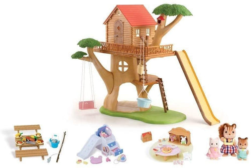 Calico Critters Adventure Treehouse Gift Set