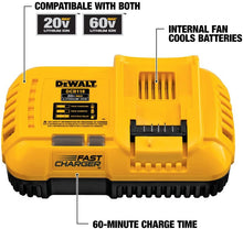Load image into Gallery viewer, DEWALT 60V MAX FLEXVOLT Lithium Battery with Charger, 9-Ah (DCB118X1)