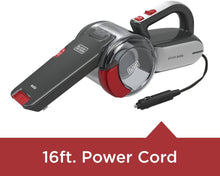 Load image into Gallery viewer, BLACK+DECKER Handheld Vacuum for Cars, Cordless, Pivoting, Black (BDH1200PVAV)