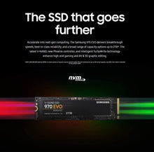 Load image into Gallery viewer, Samsung 970 EVO SSD - M.2 NVMe Interface Internal Solid State Drive with V-NAND Technology