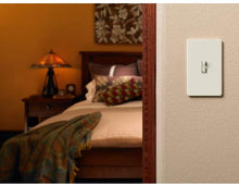 Load image into Gallery viewer, Lutron Toggler LED+ Dimmer Switch | 150-Watt, Single-Pole/3-Way | TGCL-153PH-LA | Light Almond