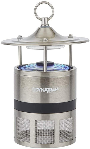 DynaTrap DT600ST Outdoor Insect Trap Mosquito Repellent, 1/4 Acre, Sterling