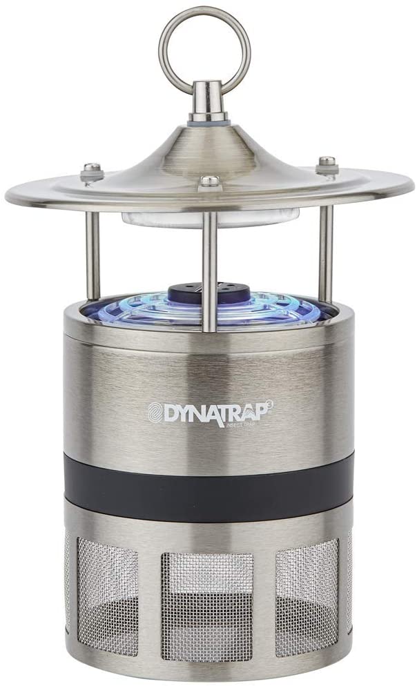 DynaTrap DT600ST Outdoor Insect Trap Mosquito Repellent, 1/4 Acre, Sterling