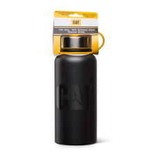 Load image into Gallery viewer, Caterpillar Stainless Steel Thermal Water Bottle, Black, 32 oz.
