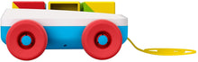 Load image into Gallery viewer, Fisher-Price Pull-Along Activity Blocks, Toy Wagon for Babies