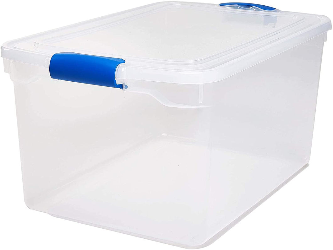 Homz Clear storage container with lid