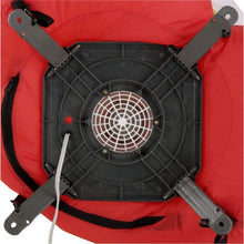 Load image into Gallery viewer, Inflatable Grinch Steals Christmas in Santa Suit with Sack 8 ft. H x 4.23 ft. W